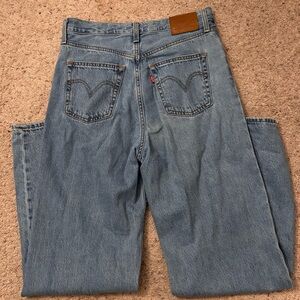 Levi's Ribcage Wide Leg Jeans